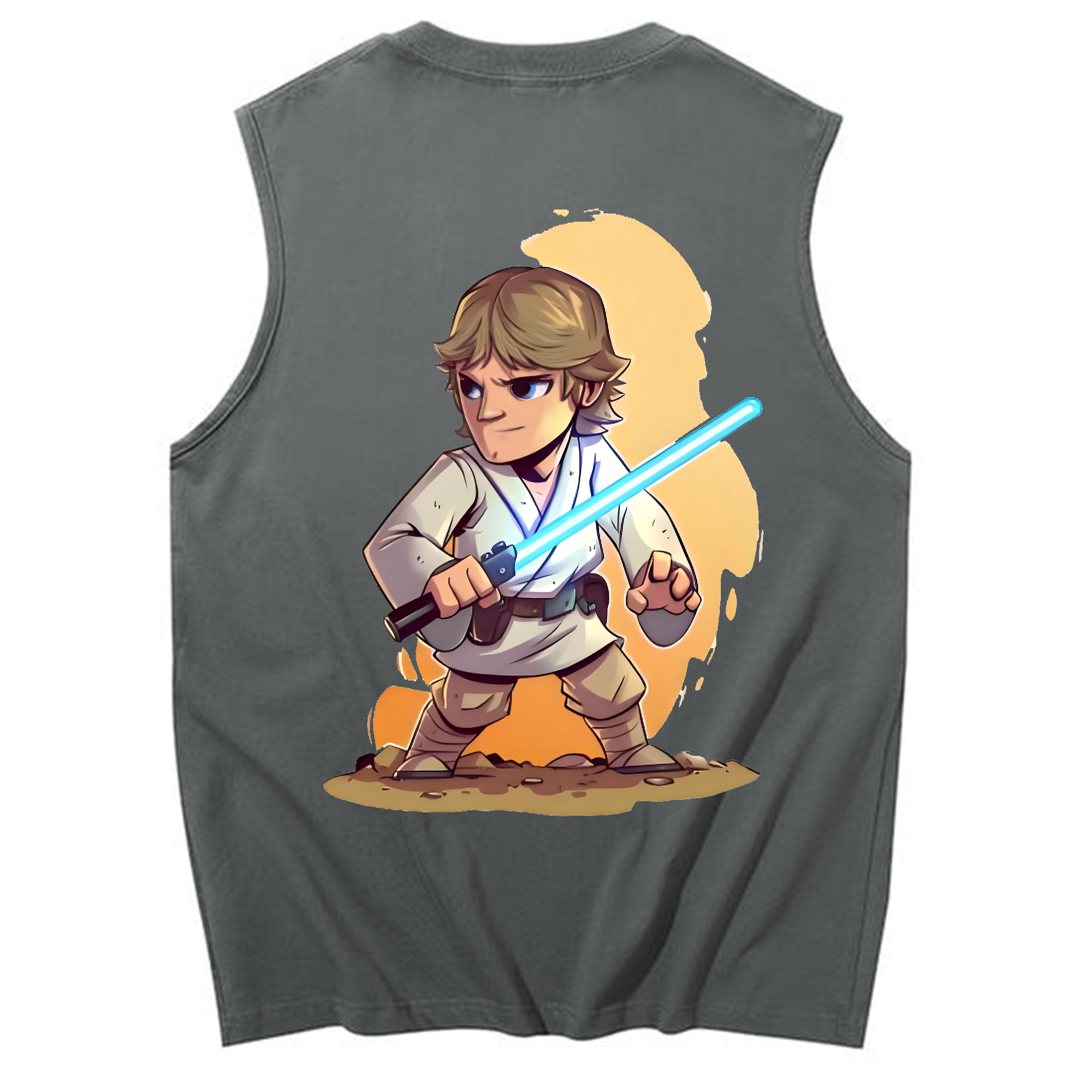 （画像用） スター・ウォーズ Star Wars コットン100％タンクトップ（背面プリント）